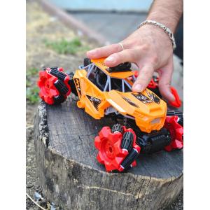 Her Yöne Gidebilen Full Fonksiyonlu Şarjlı Uzaktan Kumandalı Araba Rock Crawler 22 Cm