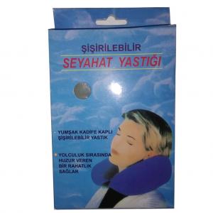 Boyun ve Seyahat Yastığı Şişirilebilir Kutulu
