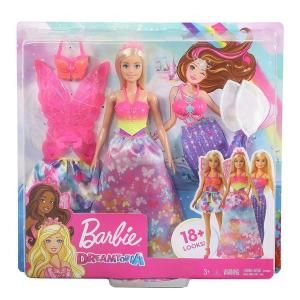 Barbie Dreamtopia Dönüşen Prenses Bebek Oyun Seti GJK40