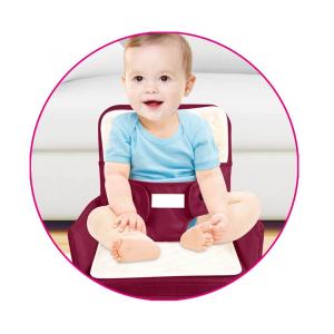 Babycim Bebeğimin Yataklı Koltuğu 5 in 1 - Bordo