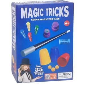 Magic Trıcks Sihirbazlık Oyun Seti Hokus Pokus Sihirbazlık Seti 35in Üzerinde Numara