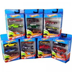1:64 HOT WHEELS ÜÇLÜ METAL ARABA OYUN SETİ
