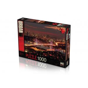 KS GAMES PUZZLE 1000 PARÇA 11288 BOĞAZİÇİNDE IŞIKLARIN DANSI