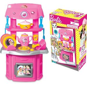 Barbie Mutfak Seti 65 Cm x 25 Cm x 42Cm 16 Parça