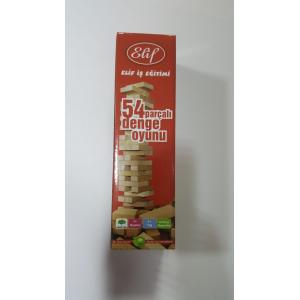 Jenga 54 Parçalı Denge Oyunu