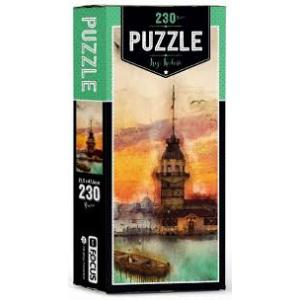 Blue Focus Puzzle - Kız Kulesi Kutulu - 230 Parça