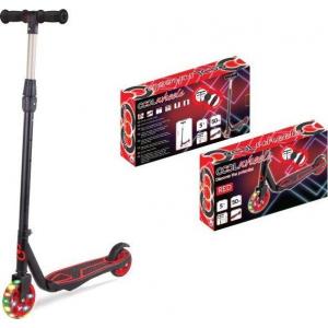 Cool Wheels 2 Tekerli Işıklı Ayarlanabilir Scooter - Kırmızı +5