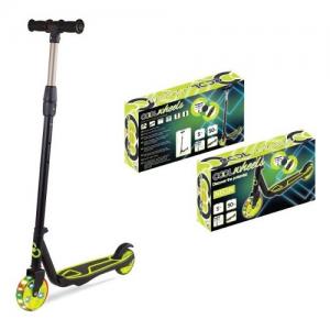 Cool Wheels 2 Tekerli Işıklı Ayarlanabilir Scooter - Yeşil +5