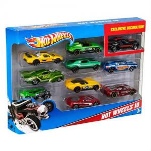 Orijinal Hot Wheels Onlu Araba Seti Hotwheels Metal Araba 10 Adet