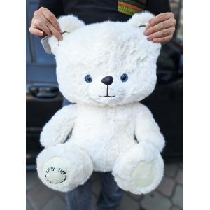 50 Cm Sevimli Yumuşacık 1.Sınıf Kalite Peluş Ayı Oyuncak Peluş Ayıcık Beyaz Renk