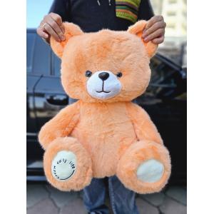 1.Sınıf Kalite 50 Cm Sevimli Yumuşacık Turuncu Renk Peluş Ayı Uyku Arkadaşım Ayıcık