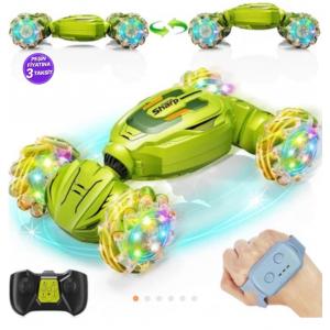 HEM EL SENSÖRLÜ HEM KUMANDALI HER YÖNE GİDEN ŞARJLI IŞIKLI ARABA