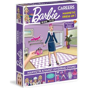 1918 Barbie Carreers Kıyafet Giydirme 72 Parça Mor