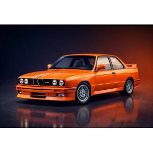 1:24 1988 BMW M3 E30 Diecast Model Metal Araba Turuncu Renk 20 Cm
