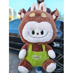 Dev Boy 90 Cm Labubu Peluş Oyuncak Sevimli Uyku Arkadaşı Peluş