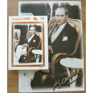 KS GAMES ATATÜRK 1000 PARÇA PUZZLE ORİJİNAL ÜRÜN