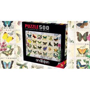 Anatolian Kelebekler - 500 Parça Puzzle