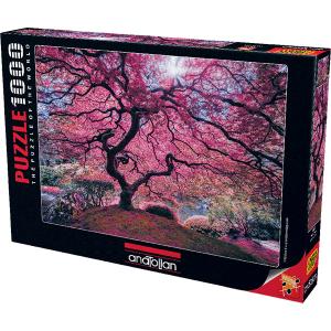 Anatolian Puzzle 1000 Parça Pink Tree 1037