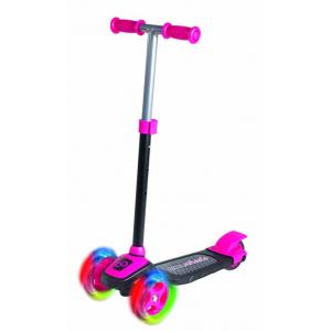 COOL WHEELS  3 Tekerlekli Işıklı Twist Scooter PEMBE RENK