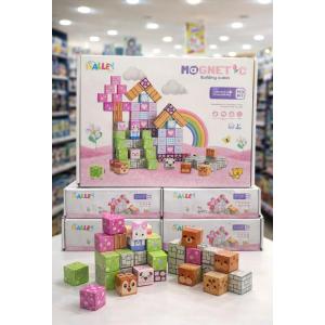 113 Parça Manyetik Yapı Blokları Renkli Manyetik Küpler