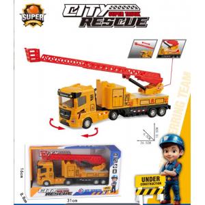 İnşaat İş Makineleri 25 Cm Sürtmeli Dönebilen Kabinli Asansörlü Kamyon