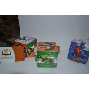 ÖRÜMCEK ADAM SPİDERMAN KAHRAMANLARI  3X3 RUBİK ZEKA KÜPÜ