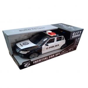 1:16 Ölçek 25 Cm Sesli Işıklı  Jip Jeep  Sürtmeli Range Rover Polis Arabası