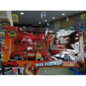 İtfaiye Kurtarıcı Seti Mega Fireman Team