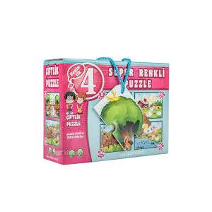 Süper Renkli Puzzle-çiftlik