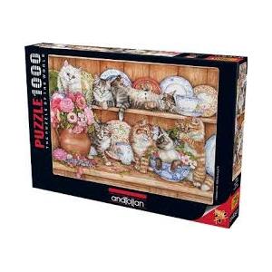 Anatolian Puzzle 1000 Parça Yavru Kediler 3158