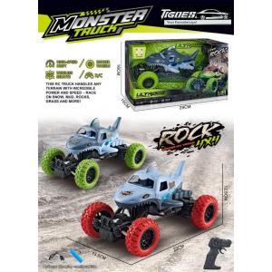 Uzaktan Kumandalı 4x4 Rock Crawler Köpek Balığı Şarjlı Araba 20 Cm