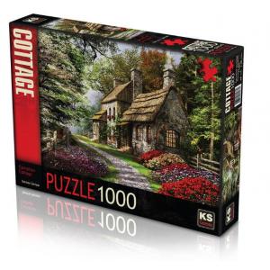 KS Games Carnation Cottage 1000 Parça Puzzle-Karanfil Evi