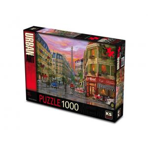 Ks Games Rue Paris 1000 Parça Puzzle Orijinal Ürün