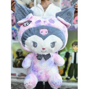 60 Cm Büyük Boy Sanrio Kuromi Peluş Yumuşacık Dolgulu Uyku Arkadaşı Kuromi Peluş Oyuncak