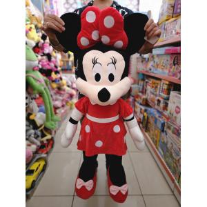 90 Cm Minnie Mouse Kırmızı Etekli Peluş Mickey Mouse Minnie Mouse Peluş Miki Mini Maus Fare Oyuncak