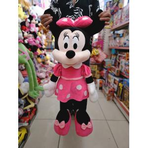 90 Cm Minnie Mouse Peluş  Pembe Etekli Peluş Mickey Mouse Miki Mini Maus Fare Oyuncak