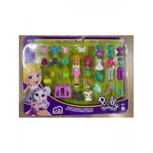 Polly Pocket Polly And Film With Cleaning Sports Accessories GGJ48-HDW53