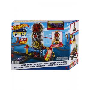 Hot Wheels City Tekerlek Kulesi Oyun Seti, 1 Adet Hot Wheels Araba Dahil, 4-8 Yaş Hdp02