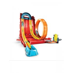 HDX78 Hw Track Builder Benzin Bidonu Akrobasi Seti, Hot Wheels Track Builder