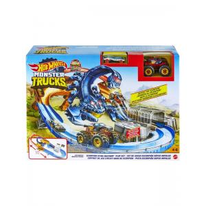 Hot Wheels Monster Trucks Akrep Isırığı Yarış Pisti, Hot Wheels Araba  Gtl33