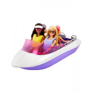 Barbie Botu Oyun Seti, 2 Barbie , 4 Oturma Alanı Bulunan Şeffaf Zeminli Tekne (46 Cm)Hhg60