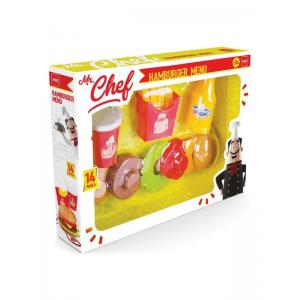 Mgs Oyuncak Mr. Chef Hamburger Seti Kutulu