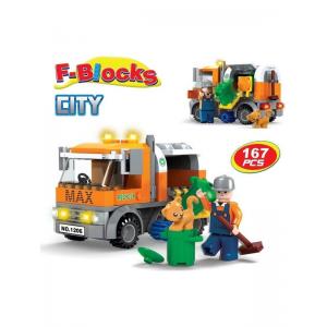 Furkan Toys F-Blocks Ctiy Serisi 167 Parça FR37449