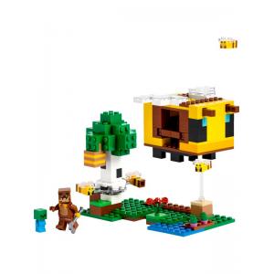 LEGO® Minecraft Arı Evi 21241 Arı Çiftliği ve Arı Kovanı Içeren Oyuncak Yapım Seti (254 Parça)
