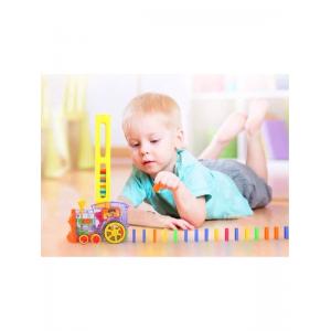 Can Toys Pilli Dominolu Tren Kutulu 80 Parça Domino Taşı Dizen