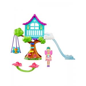 Barbie Dreamtopia Chelsea ve Eğlenceli Dünyası Oyun Seti GTF48-GTF49