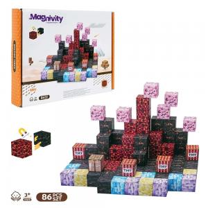 86 Parça TNT Temalı Manyetik Küpler
