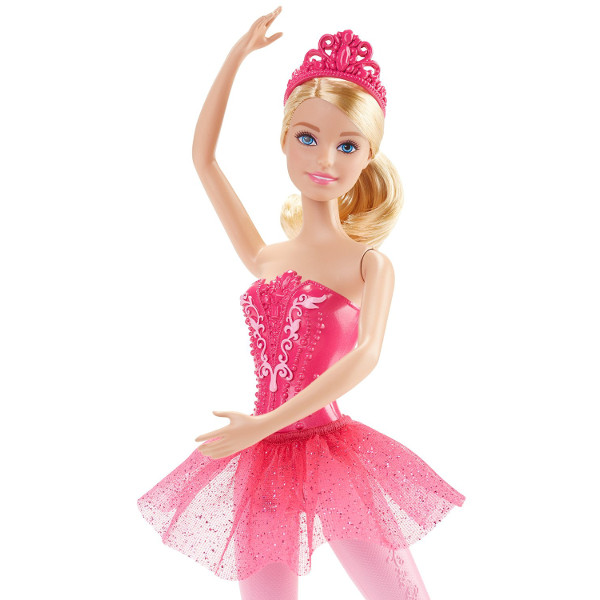 BARBİE SİHİRLİ DÖNÜŞEN BALERİN BEBEK PEMBE RENK Kız Oyun
