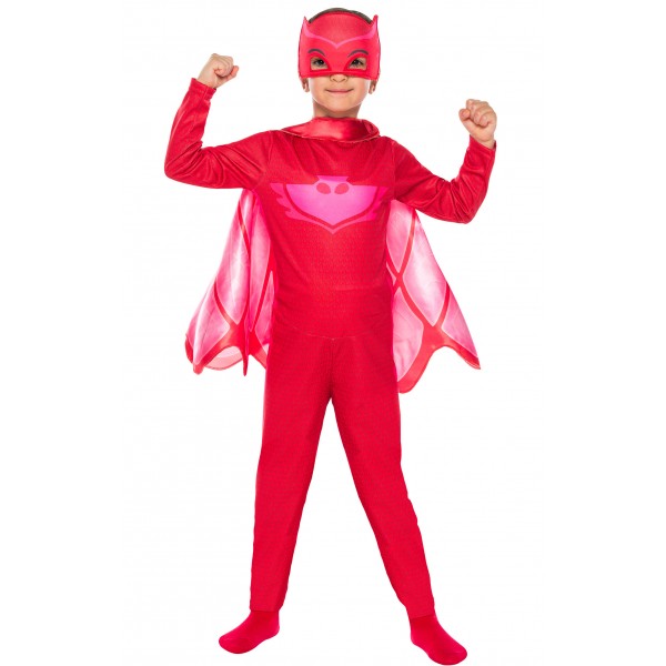 Pijamaskeliler Kertenkele Baykuş kız Kedi Çocuk Kostüm 79 Yaş