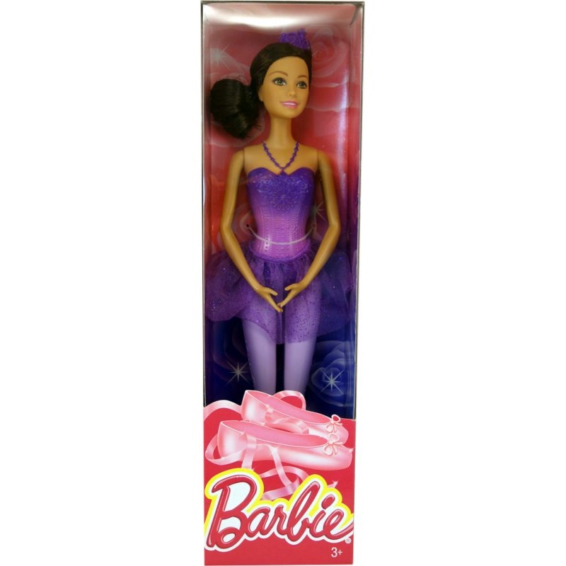 BARBİE SİHİRLİ DÖNÜŞEN BALERİN BEBEK MOR RENK Kız Oyun
